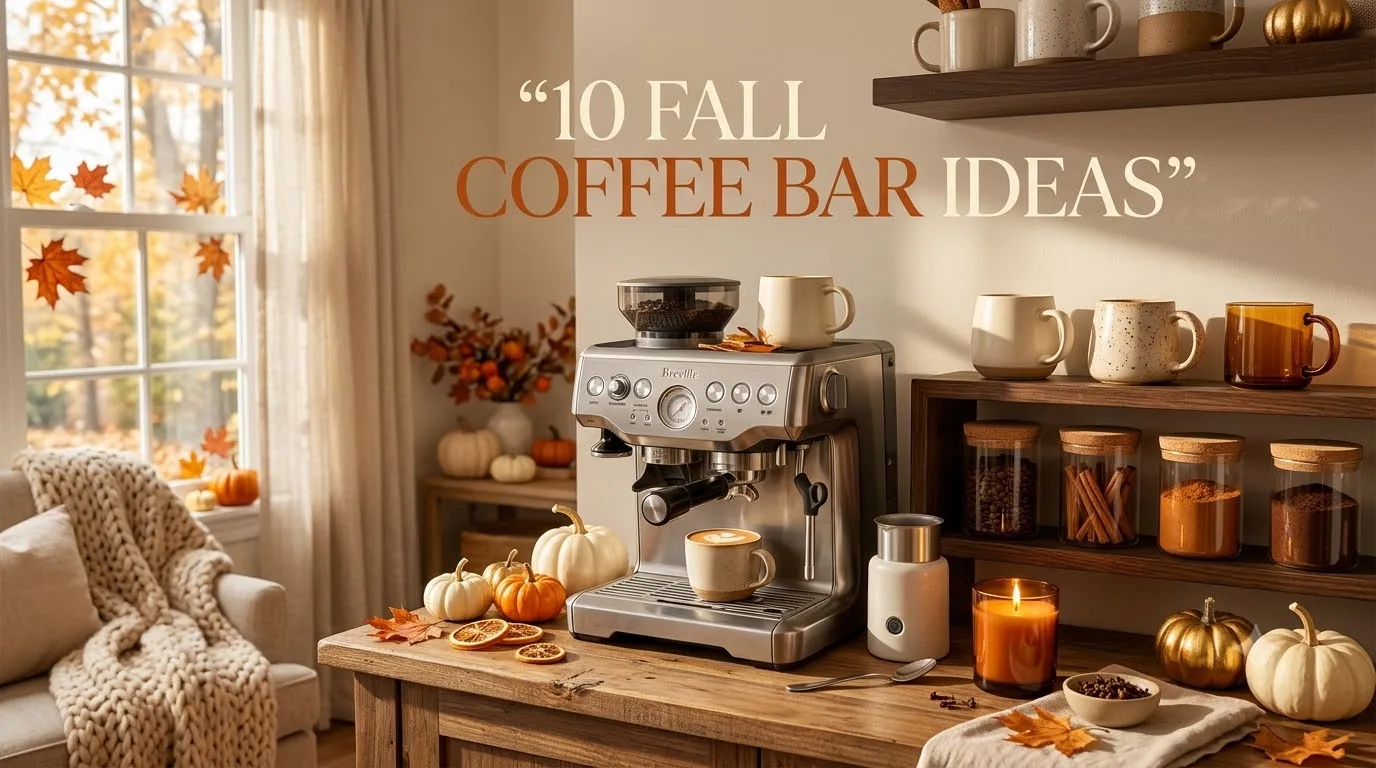 10 Fall Coffee Bar Ideas
