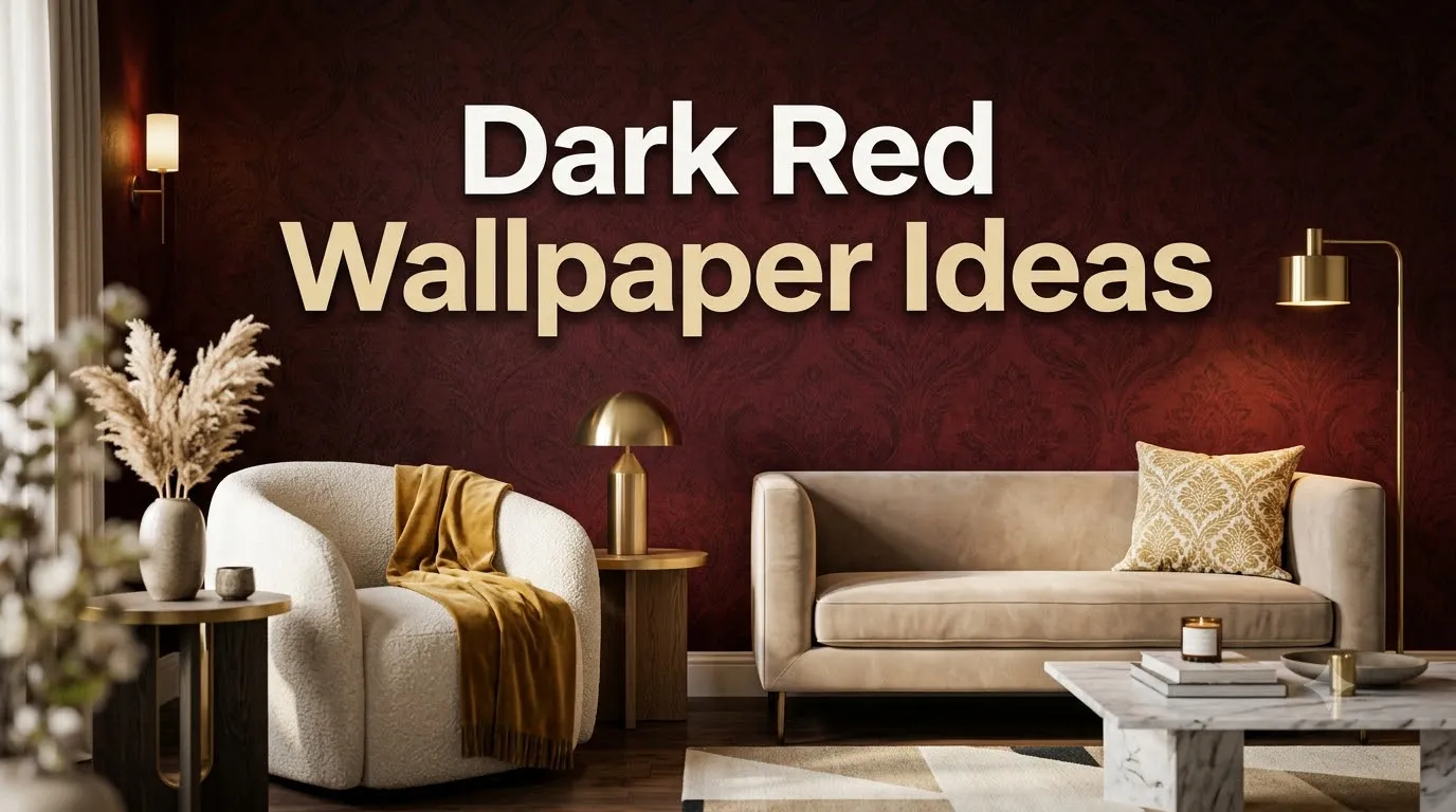 10 Dark Red Wallpaper Ideas
