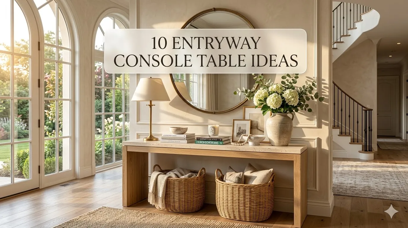 10 Entryway Console Table ideas