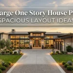 10 Large One Story House Plans Spacious Layout Ideas