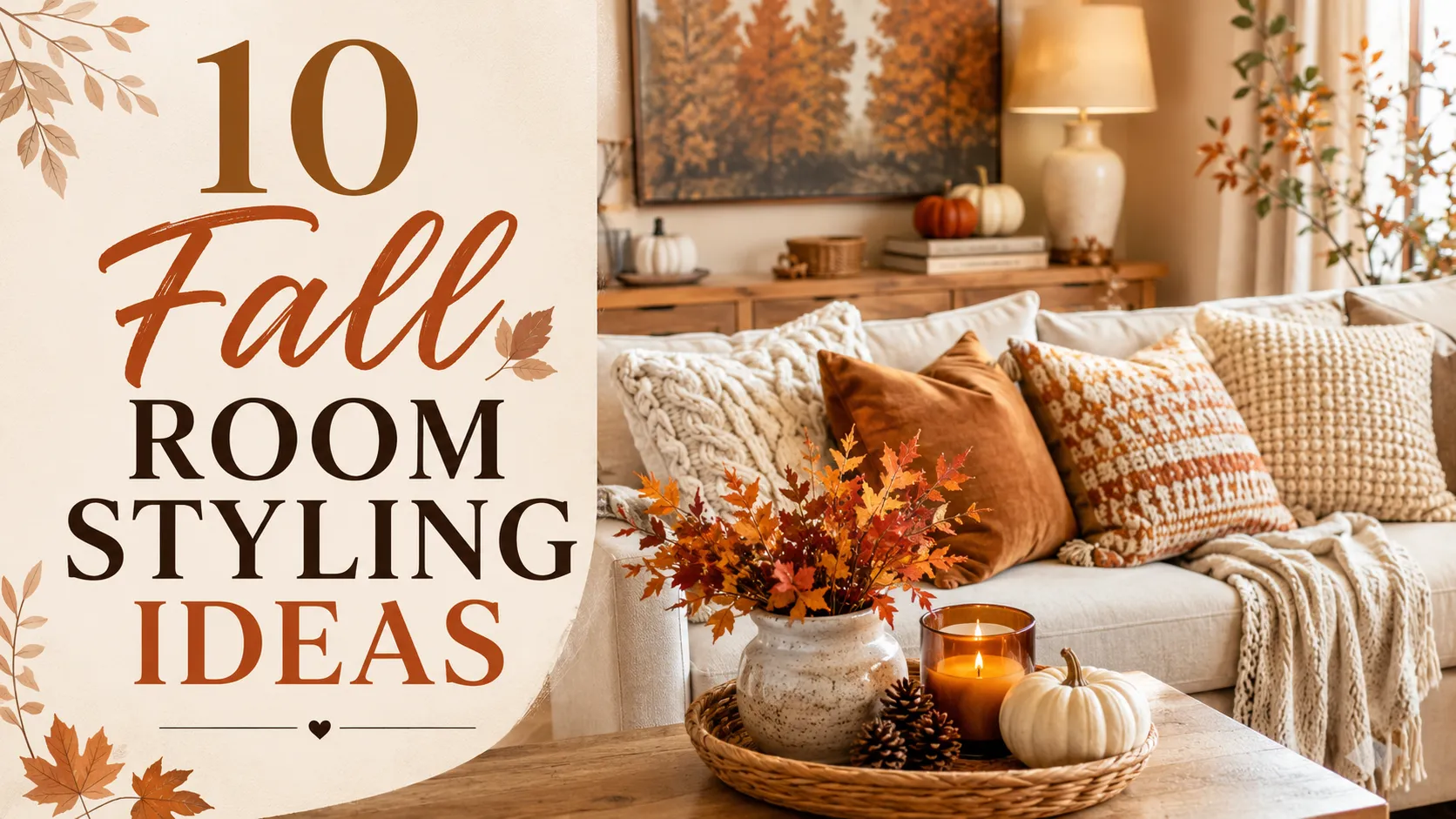 10 Fall Room Styling Ideas
