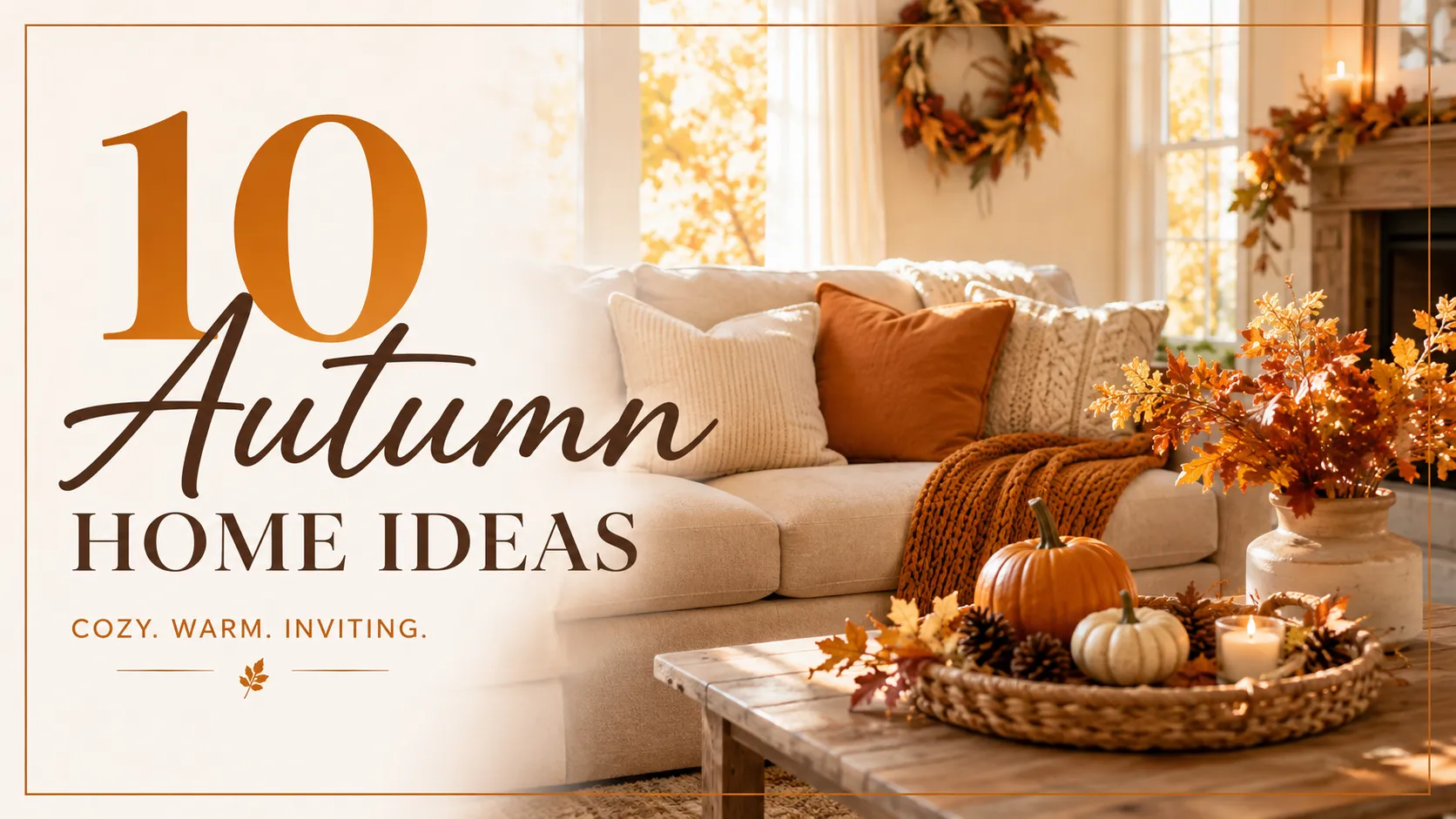 10 Autumn Home Ideas