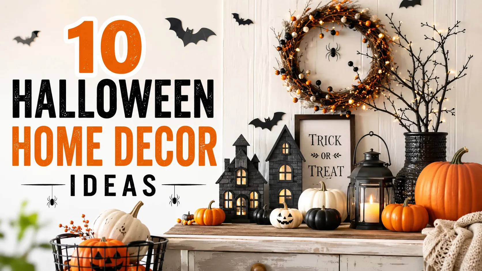 10 Halloween Home Decor Ideas