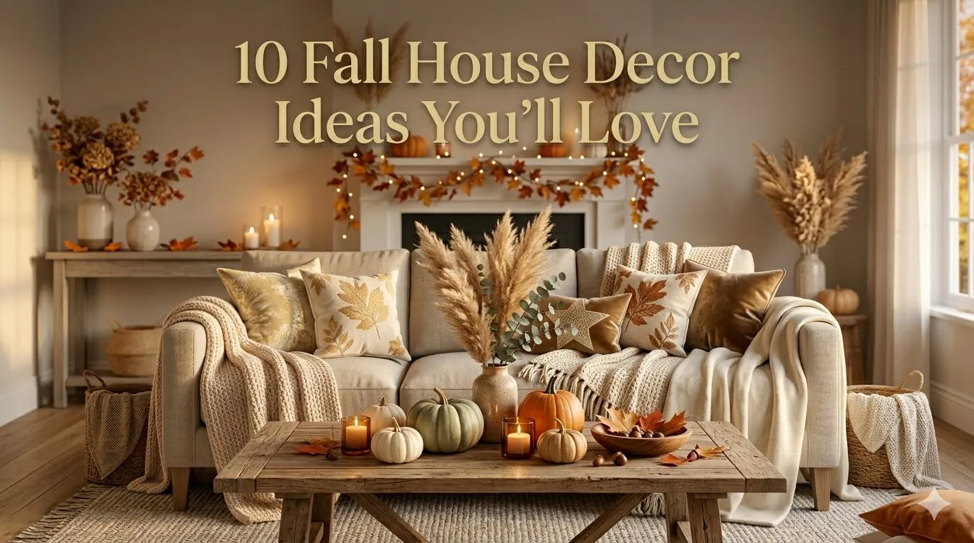 10 Fall House Decor Ideas