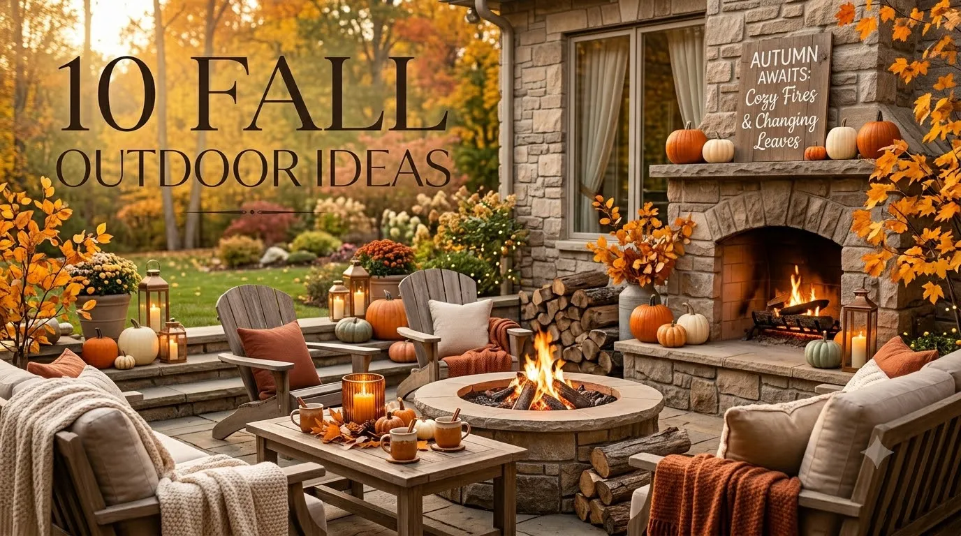 10 Fall Outdoor Ideas