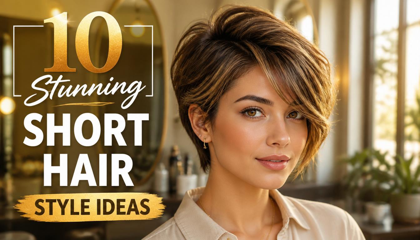 10 Stunning Short Hair Style Ideas