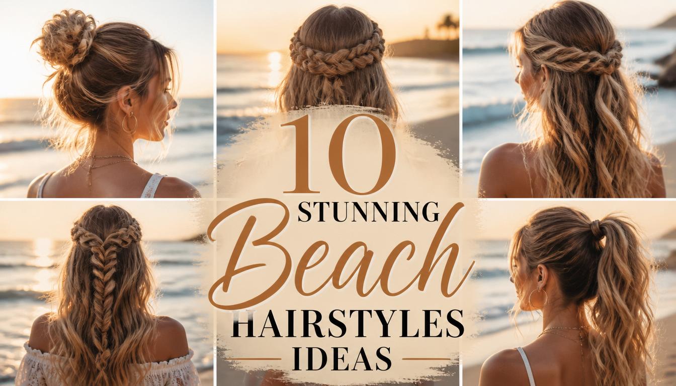 10 Stunning Beach Hairstyles Ideas