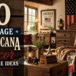 10 Vintage Americana Decor Cozy Home Ideas