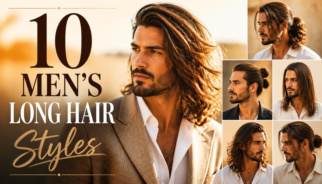 10 Men’s Long Hair Styles