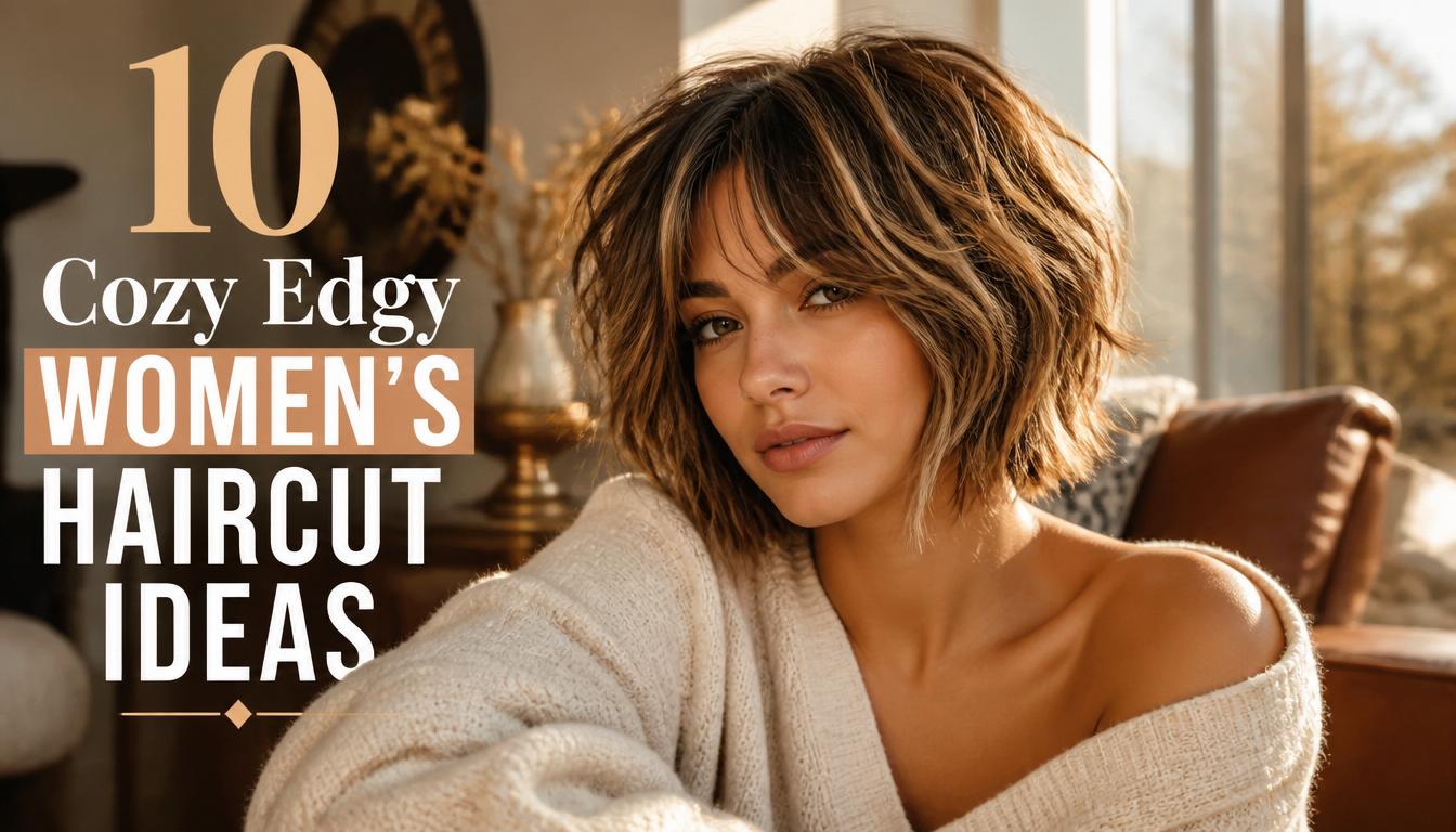 10 Cozy Edgy Women's Haircut Ideas