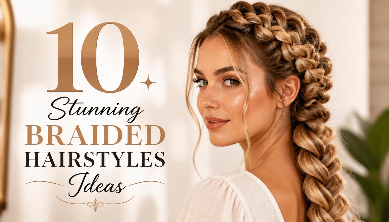10 Stunning Braided Hairstyles Ideas