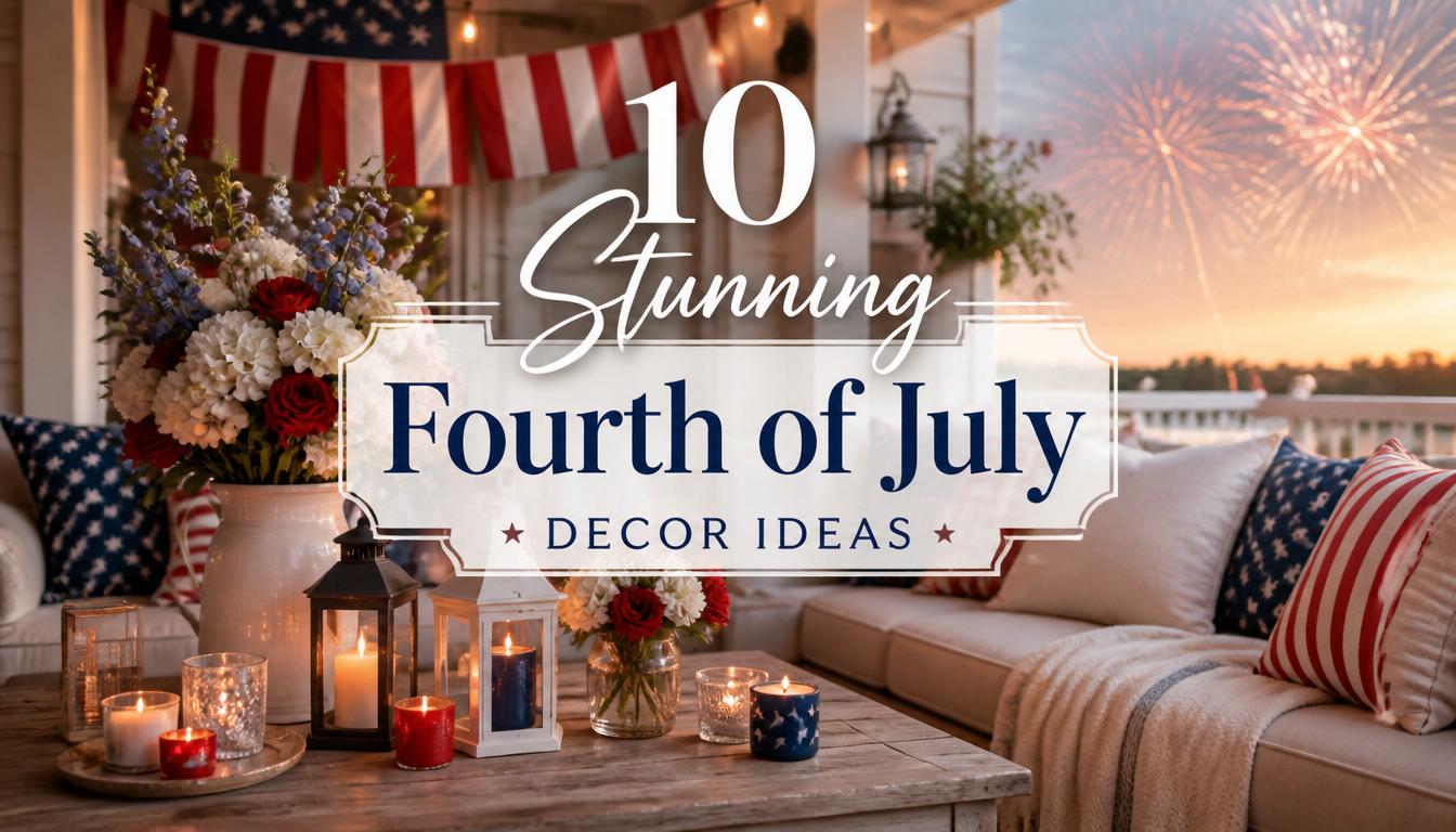 10 Fourth of July Decor