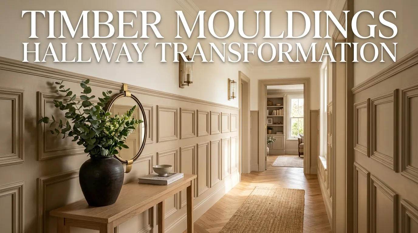 Timber Mouldings hallway transformation