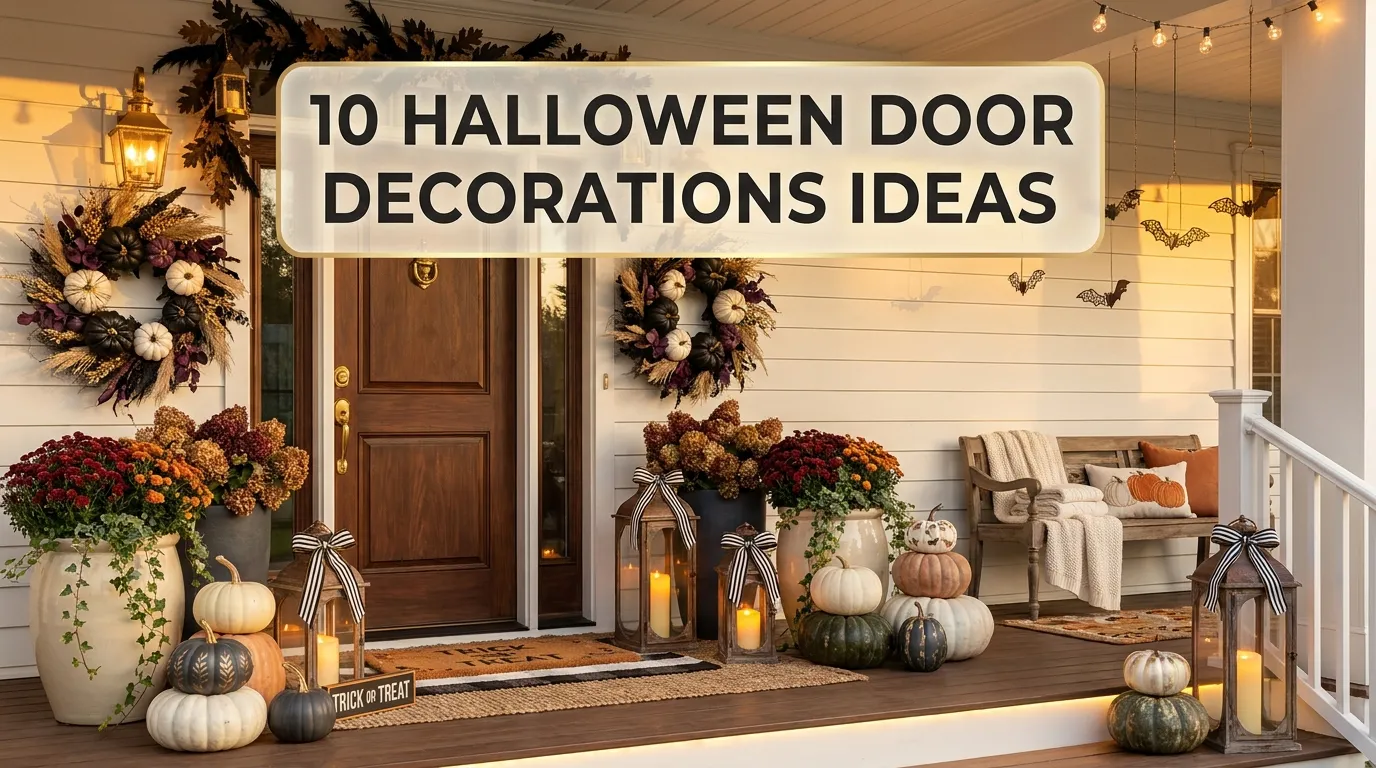 10 Halloween Door Decorations Ideas