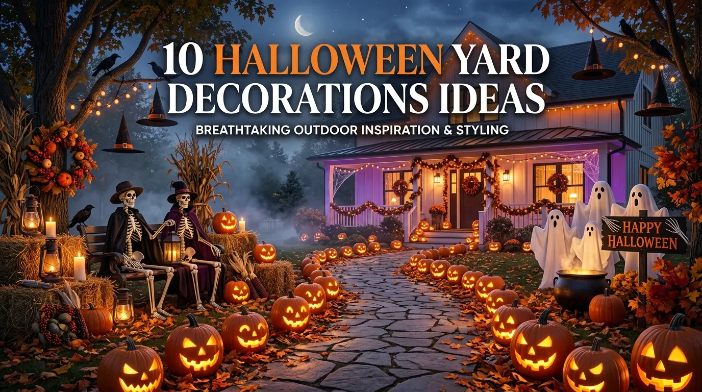 10 Halloween Yard Decorations Ideas