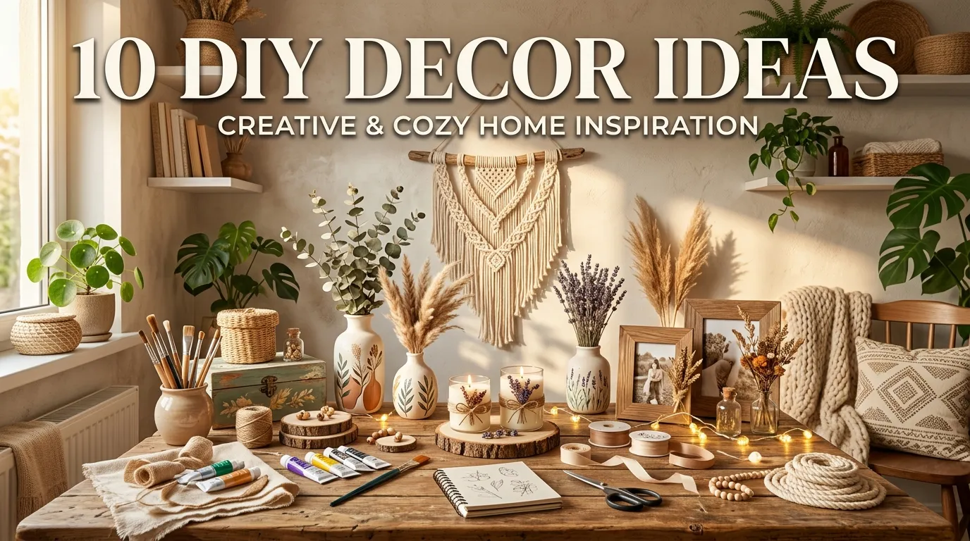 10 DIY Decor Ideas