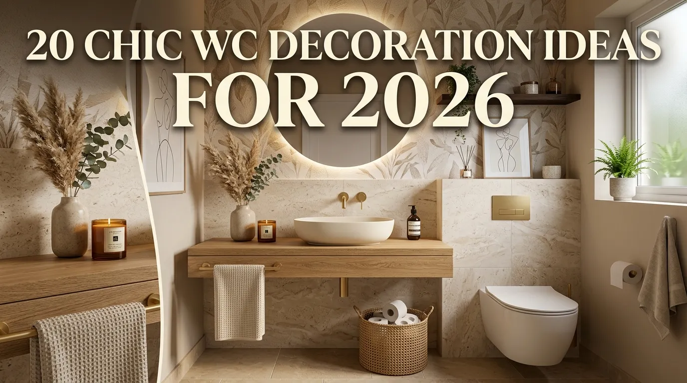 20 Chic WC Decoration Ideas for 2026