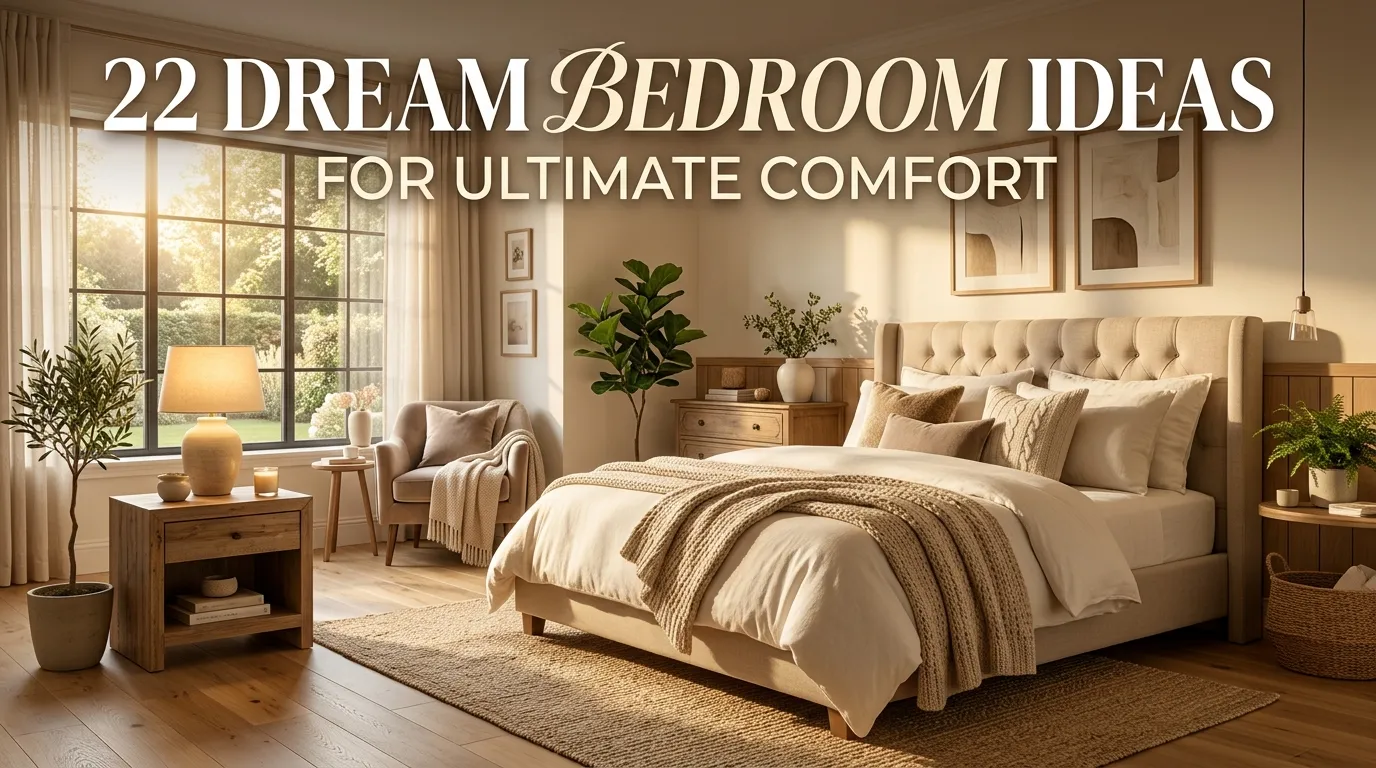 22 Dream Bedroom Ideas for Ultimate Comfort