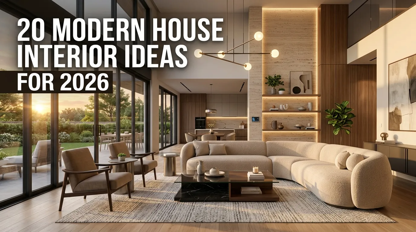 20 Modern House Interior Ideas for 2026