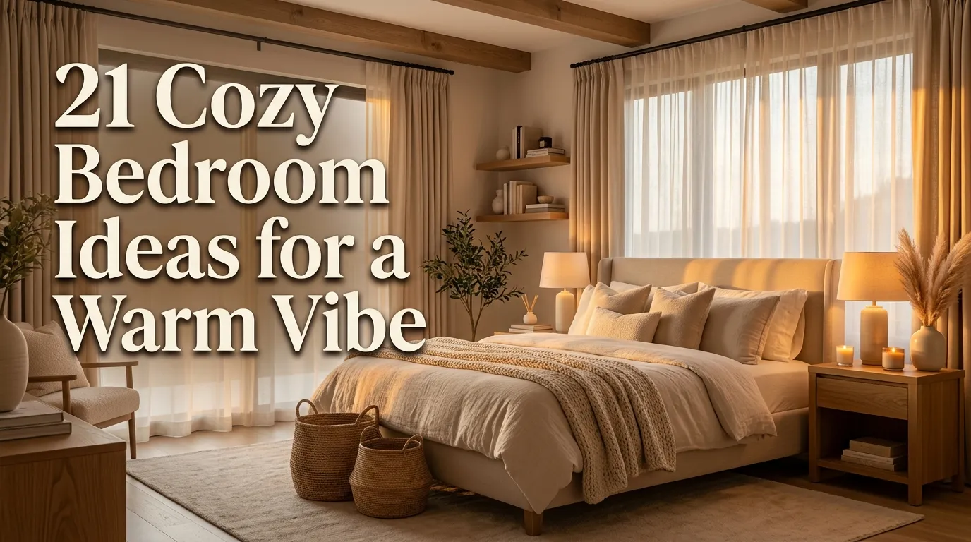 21 Cozy Bedroom Ideas for a Warm Vibe
